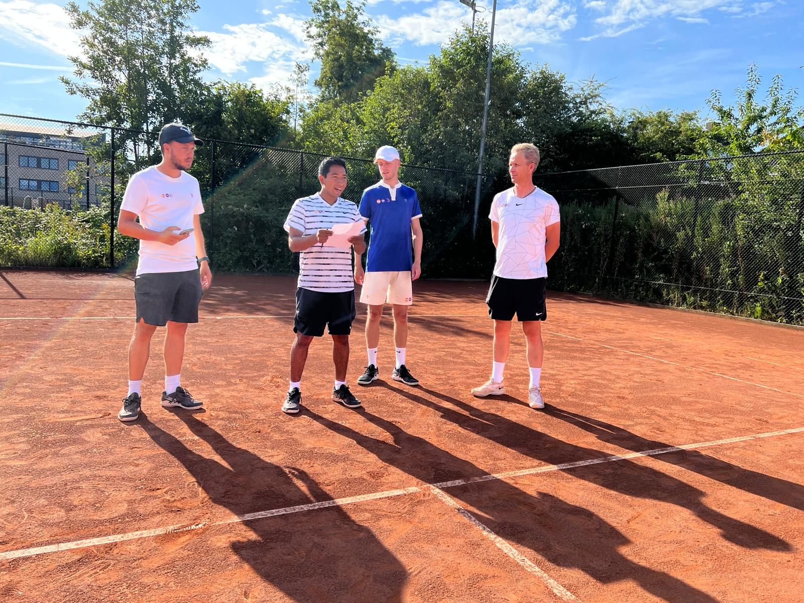 The 359 tennis camp coaching team – 359 tennis camp Amstelveen
