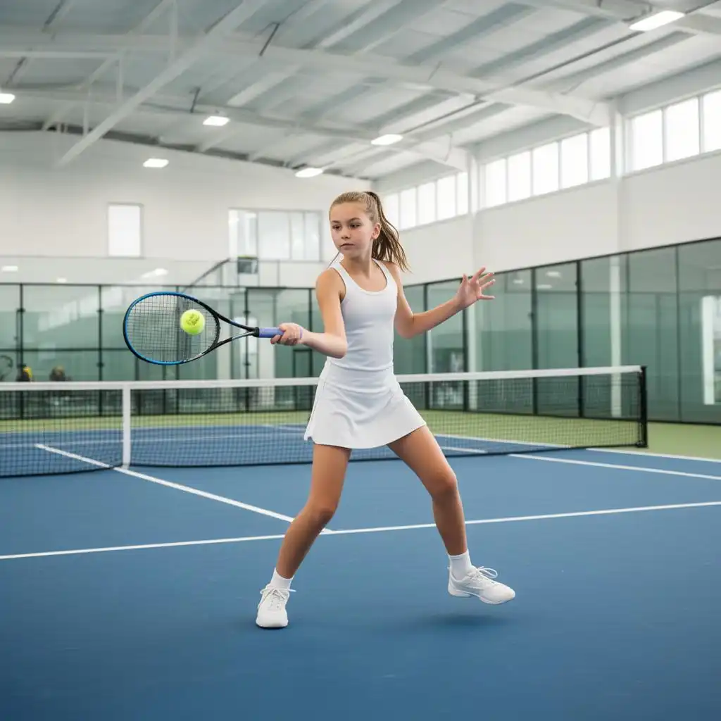 Tennisles beginners junioren op de baan NTC Amstelveen 359.tennis