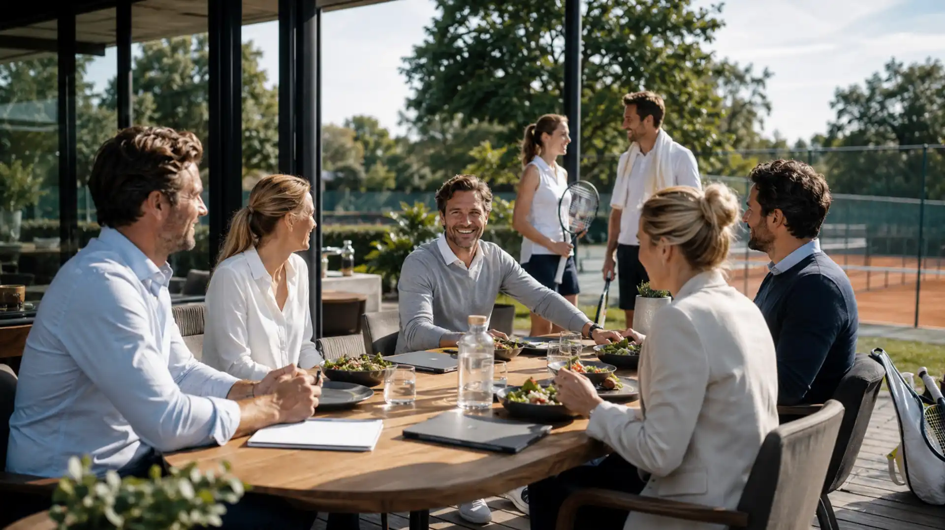 Vergaderarrangement met lunch en sport: de ideale dagindeling voor uw team