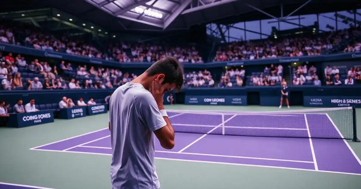Match Pressure and Choking – Why You Freeze Under Pressure (and What You Can Do) - 359.tennis blog article