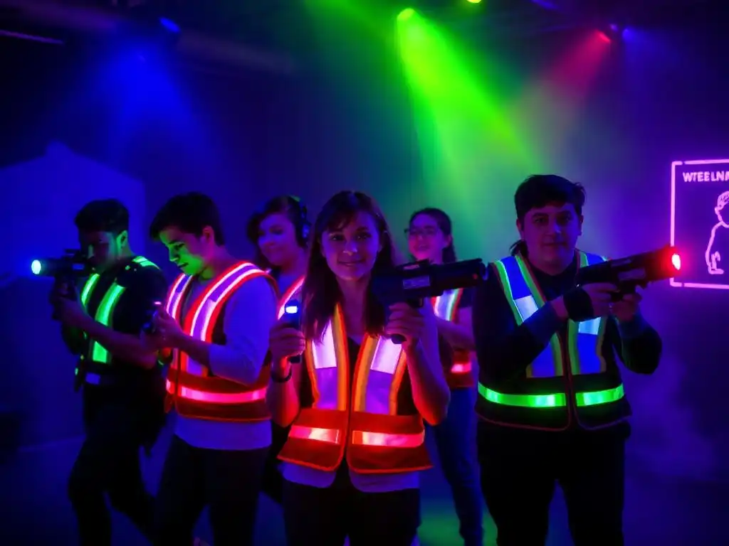 Lasergame teamactiviteit