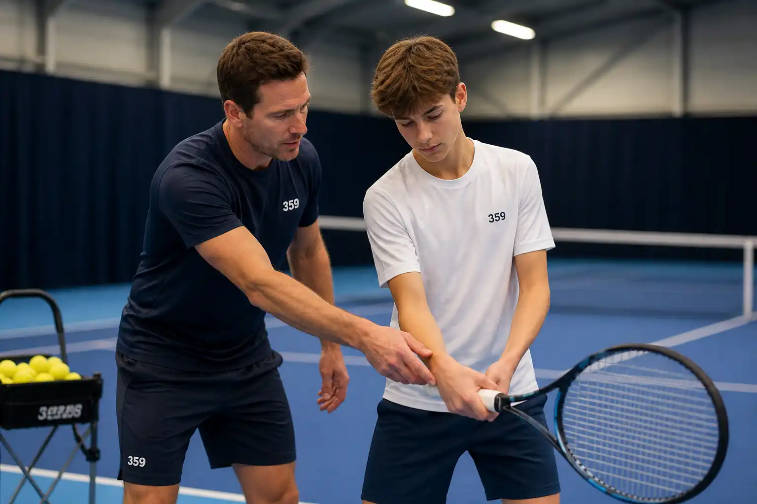 Privé Tennislessen voor junioren van 12 tot 18 jaar privéles bij 359.tennis NTC Amstelveen
