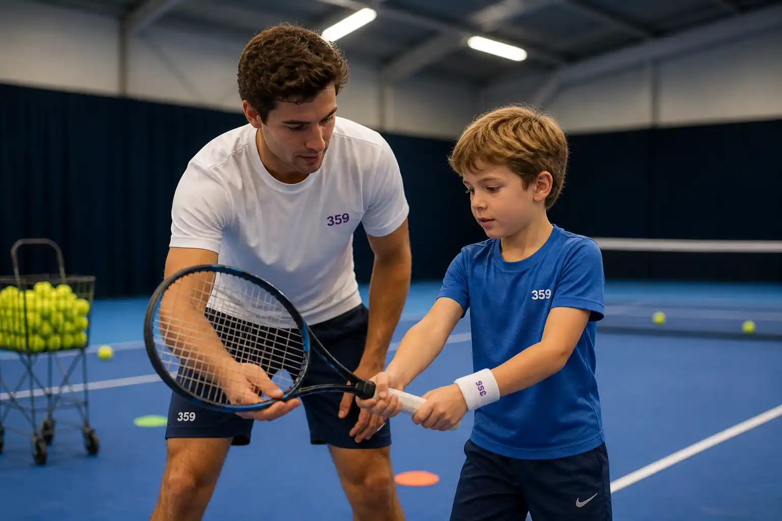 Privé Tennisles voor kids van 4 tot 12 jaar privéles bij 359.tennis NTC Amstelveen