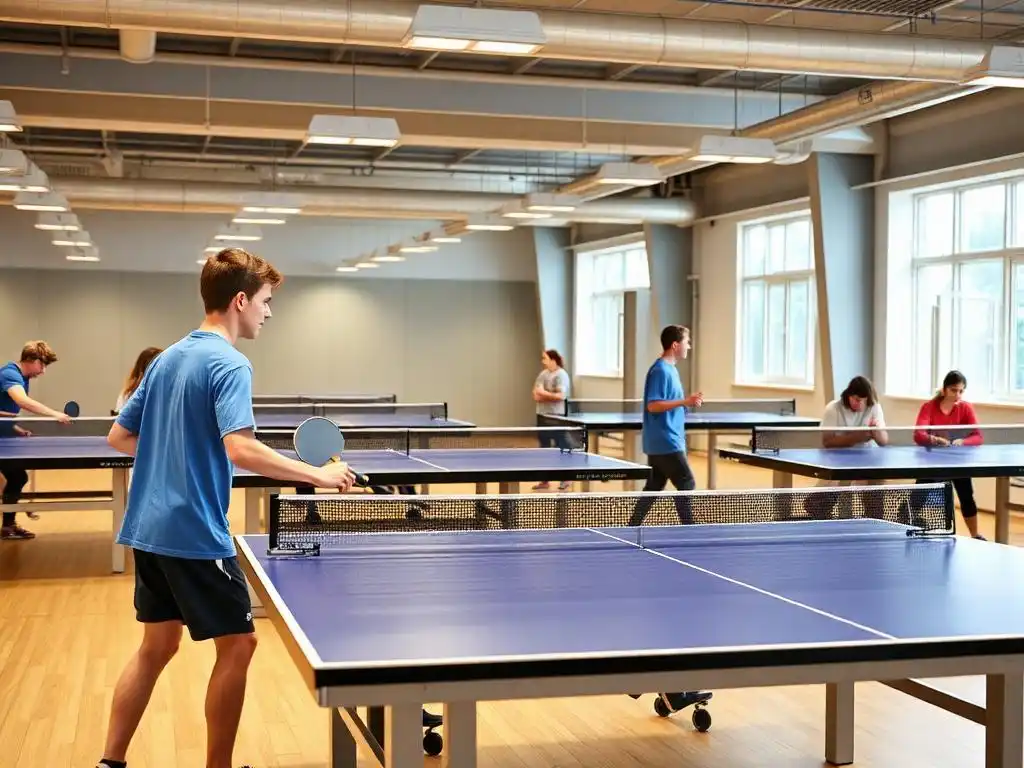 Tafeltennis op NTC Amstelveen