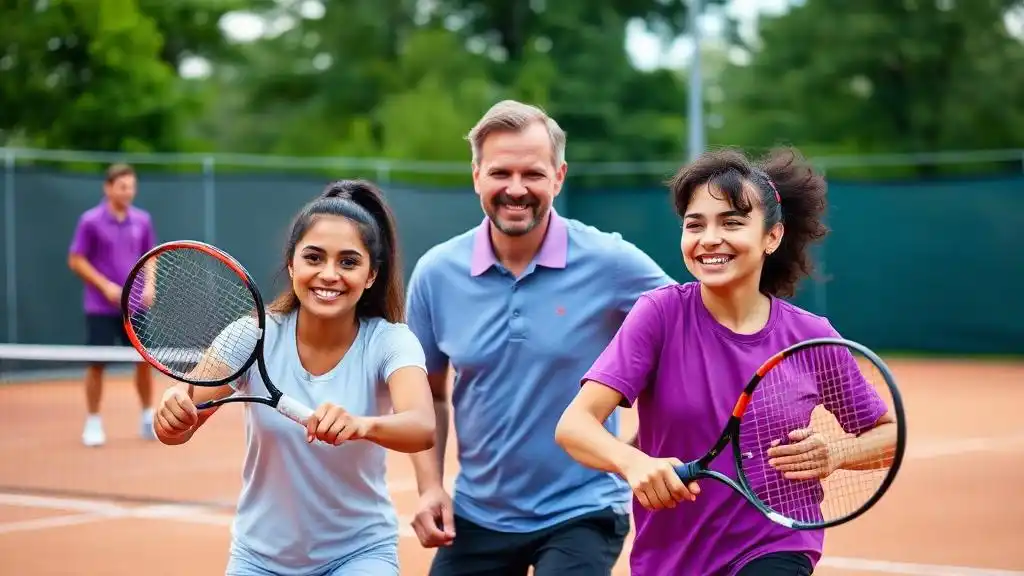 Waarom tennis de ideale sport is voor internationale gezinnen - 359.tennis blog artikel