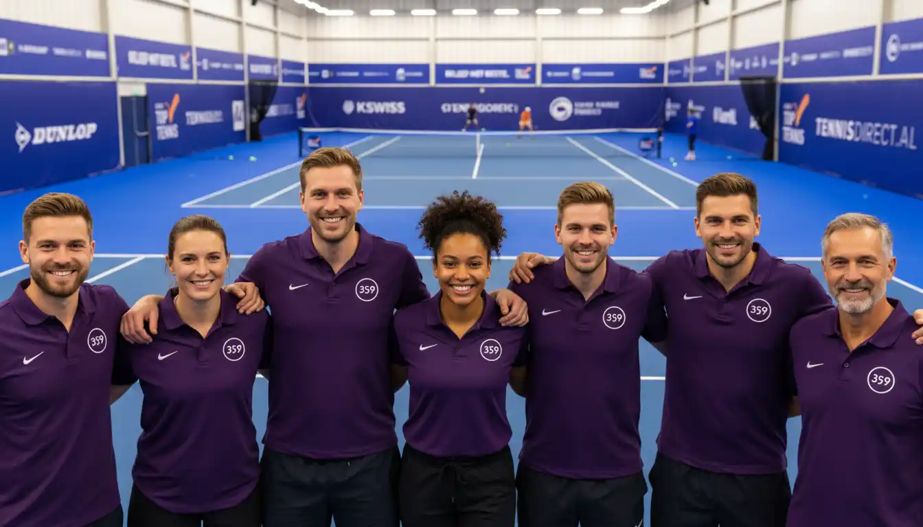 Team 359.tennis - Werken bij een inspirerend tennisteam op het Nationaal Tennis Centrum Amstelveen